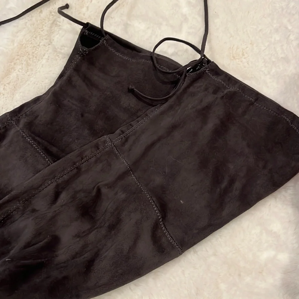 Catherine Maladrino Gray Over-The-Knee Boots, worn once indoors